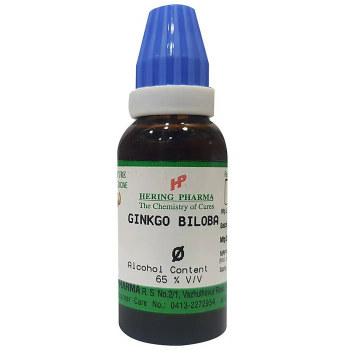 Hering Pharma Ginkgo Biloba Mother Tincture Q - Distacart
