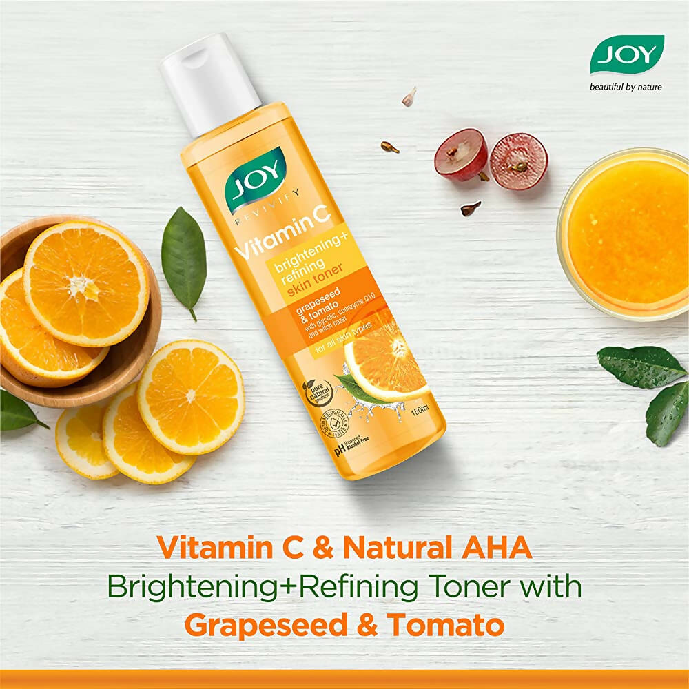 Joy Revivify Vitamin C Face Liquid Toner for Glowing Skin - Distacart