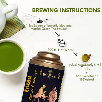 Botanical Sage Cocoa Matcha Green Tea - Distacart