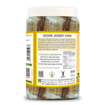 Thumbnail for Dhampur Green Sesame Jaggery Chikki - Distacart