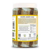 Thumbnail for Dhampur Green Sesame Jaggery Chikki - Distacart