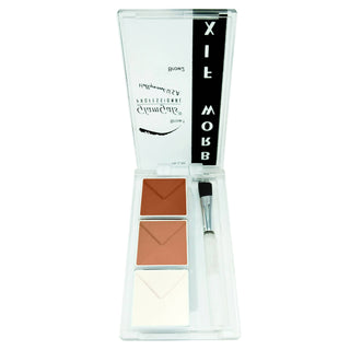 Glamgals Brow Fix Kit - White, Light Brown, Dark Brown - Distacart