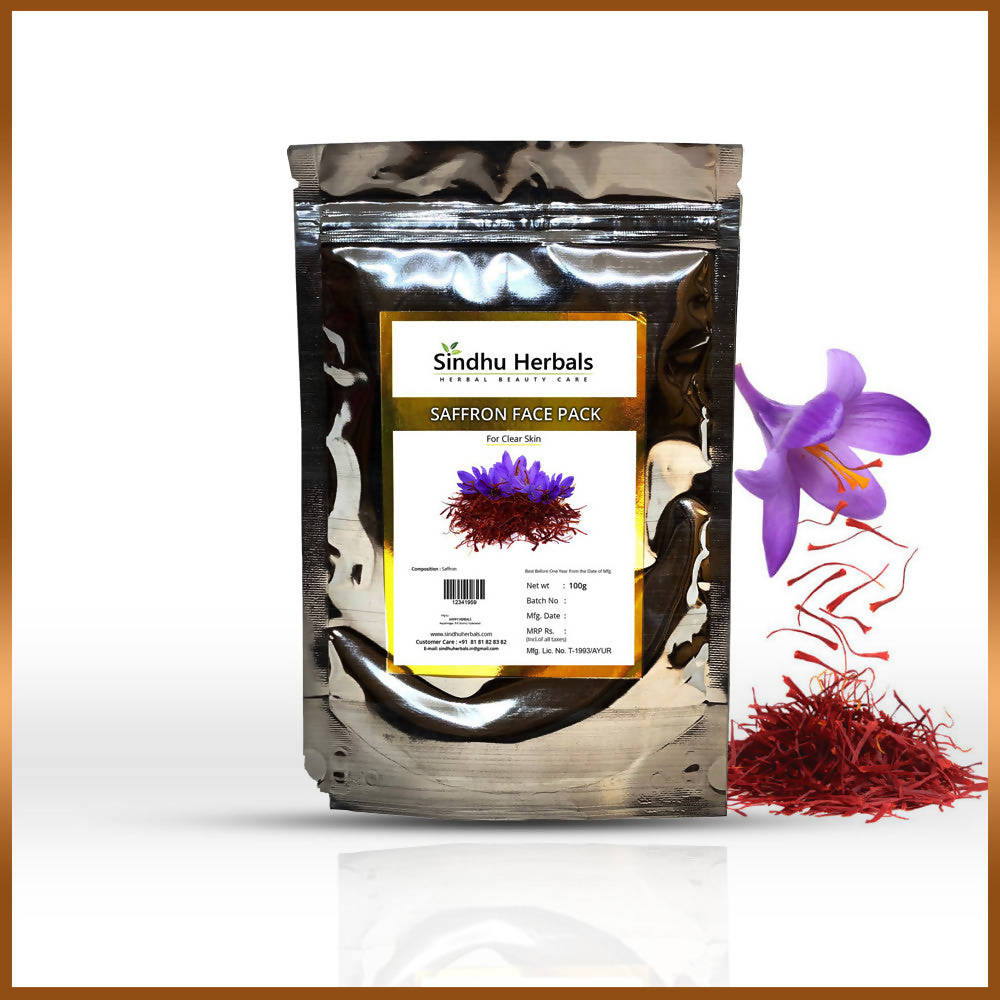 Sindhu Herbals Saffron Face Pack