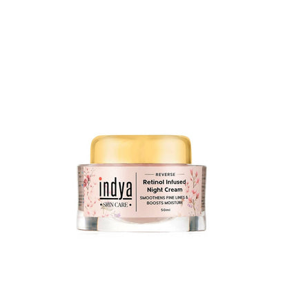 Indya Retinol Infused Night Cream - Distacart