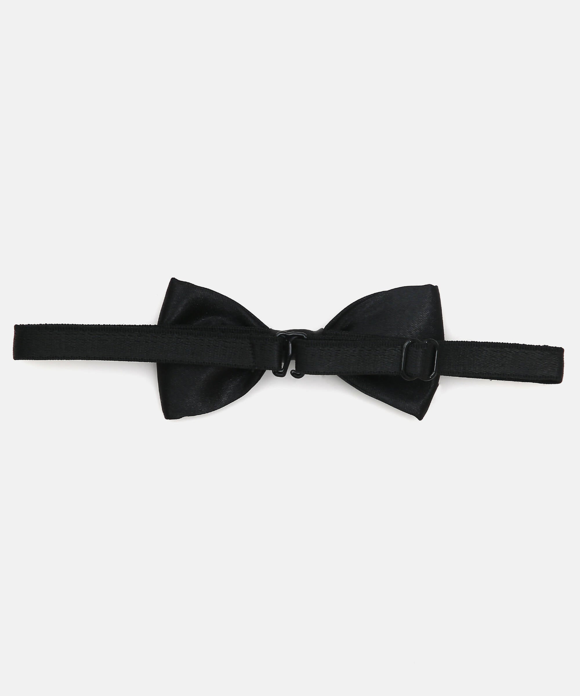 Manet Boys Solid Single Layer Bow -Black - Distacart
