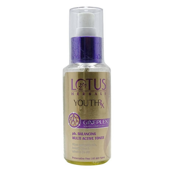 Lotus Herbals Youth RX PH Balancing Multi Active Toner - Distacart