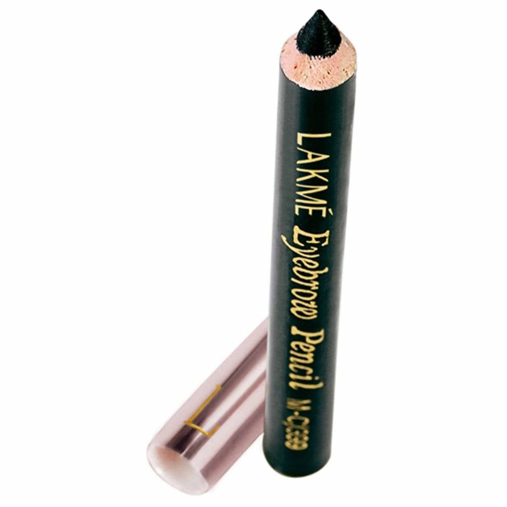 Lakme Eyebrow Pencil - Black - Distacart
