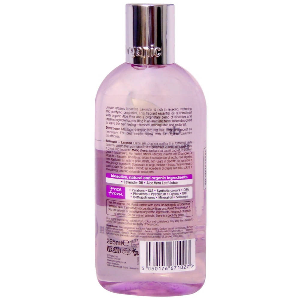 Dr.Organic Lavender Shampoo - Distacart