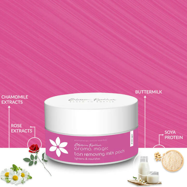 Blossom Kochhar Aroma Magic Tan Removing Milk Pack - Distacart