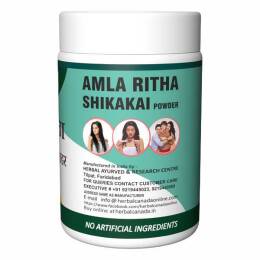 Herbal Canada Amla Reetha Shikakai Churna Powder - Distacart