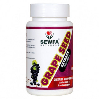 Sewfa Naturals Grape Seed Extract Capsules - Distacart