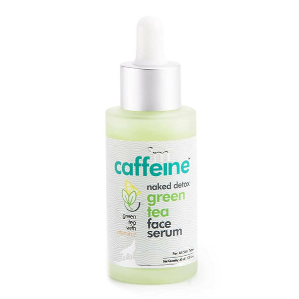 mCaffeine Vitamin C & Green Tea Face Serum with Hyaluronic Acid - Distacart