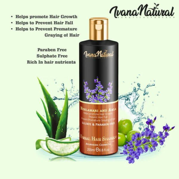 Ivana Natural Herbal Hair Shampoo - Distacart