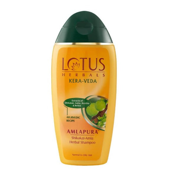 Lotus Herbals Amlapura Shikakai Amla Herbal Shampoo - Distacart