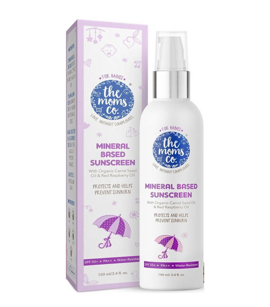 The Moms Co Mineral Based Sunscreen - Distacart