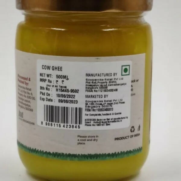 Happy Harvest Farms Natural Cow Ghee - Distacart