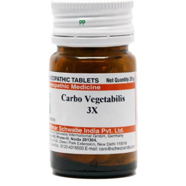 Dr. Willmar Schwabe India Carbo Vegetabilis Trituration Tablets - Distacart