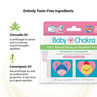 Thumbnail for BabyChakra 100% Natural Mosquito Repellent Patches - Distacart