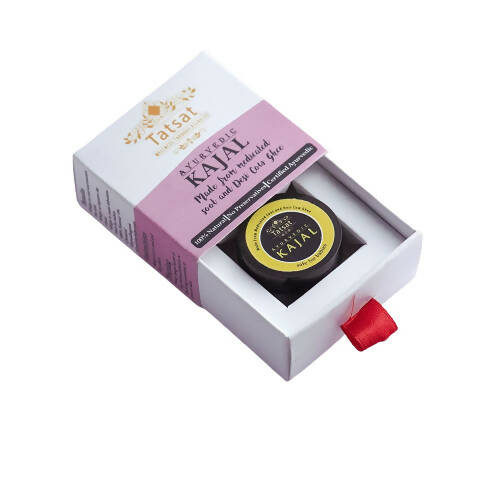 Tatsat 100% Natural Certified Ayurvedic Baby Kajal With Pure Herbs - Distacart
