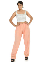 Thumbnail for Mominos Fashion Moeza Reyon Cotton Peach Color Straight Palazzo