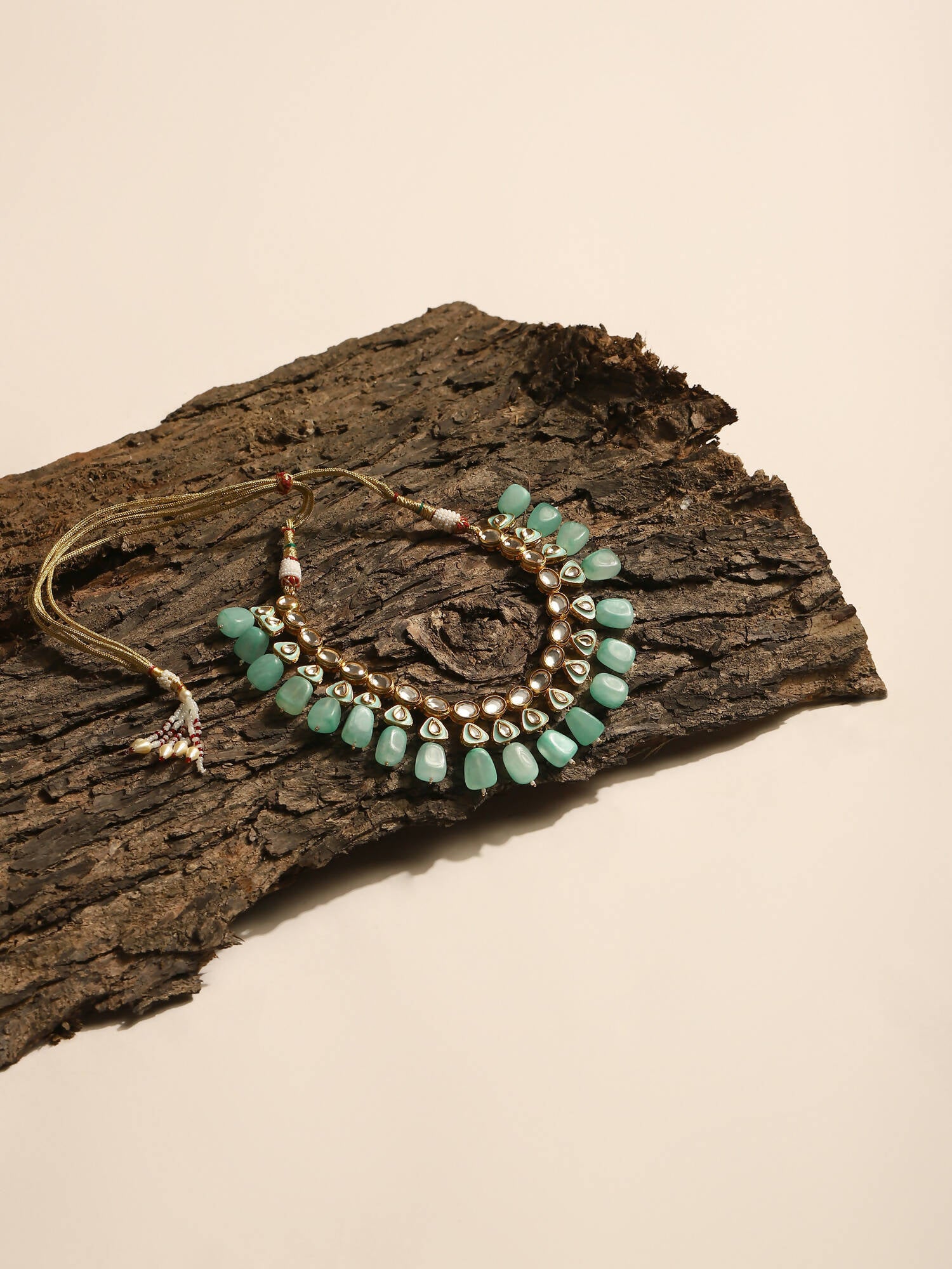 Women's Gold-Plated Necklace - Ruby Raang - Distacart