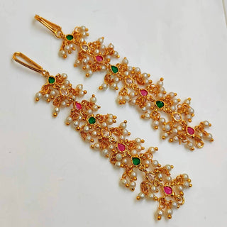 Multicolor Loreal Earside Chain Pair