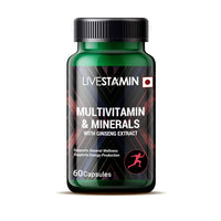 Thumbnail for Livestamin Multivitamins & Minerals With Ginseng Capsules - Distacart