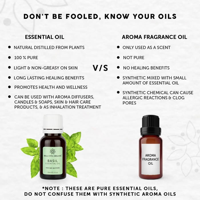 Bella Vita Organic Basil Essential Oil - Distacart