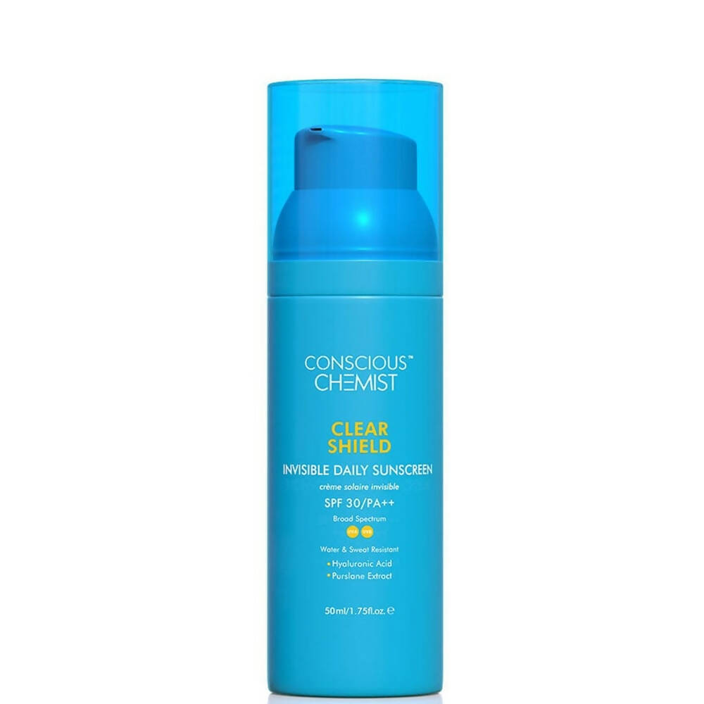 Conscious Chemist Clear Shield Invisible Daily Sunscreen SPF30 PA++ - Distacart