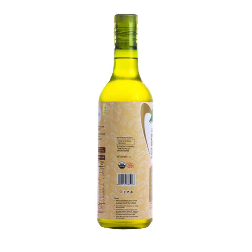 Azafran Organic Groundnut Oil (Cold Pressed) - Distacart