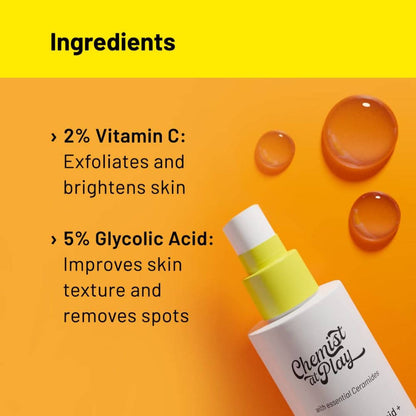 Chemist At Play Brightening Face Toner - Distacart