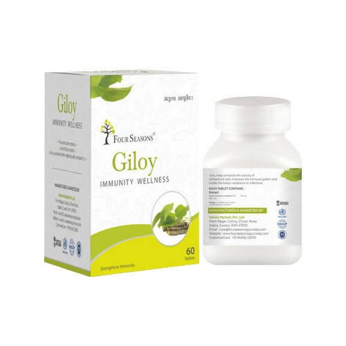 Four Seasons Giloy Immunity Wellness Tablets - Distacart