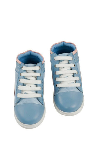 Tiny Bugs For Boys & Girls Party Wear Boots - Sky Blue - Distacart