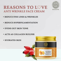 Thumbnail for Buddha Natural Anti Wrinkle Face Cream - Reduce Fine Lines, Wrinkles & Skin Aging - Distacart