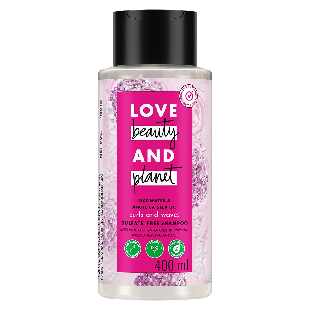 Love Beauty And Planet Rice Water & Angelica Seed Oil Shampoo - Distacart