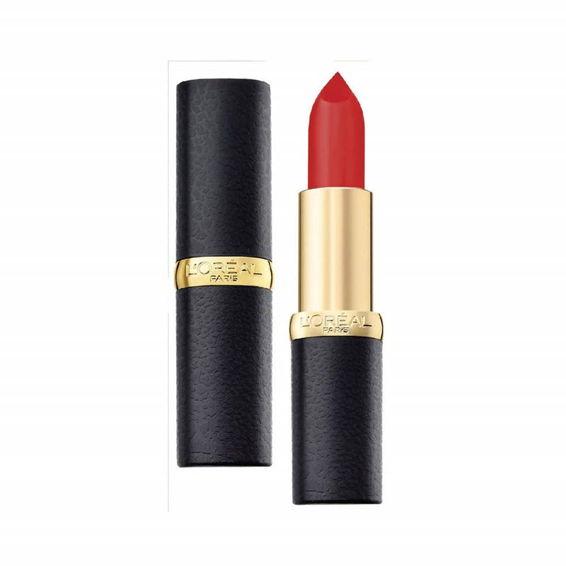 L&#39;Oreal Paris Color Riche Moist Matte Limited Edition Swarovski Lipstick - 215 Flaming Kiss - Distacart