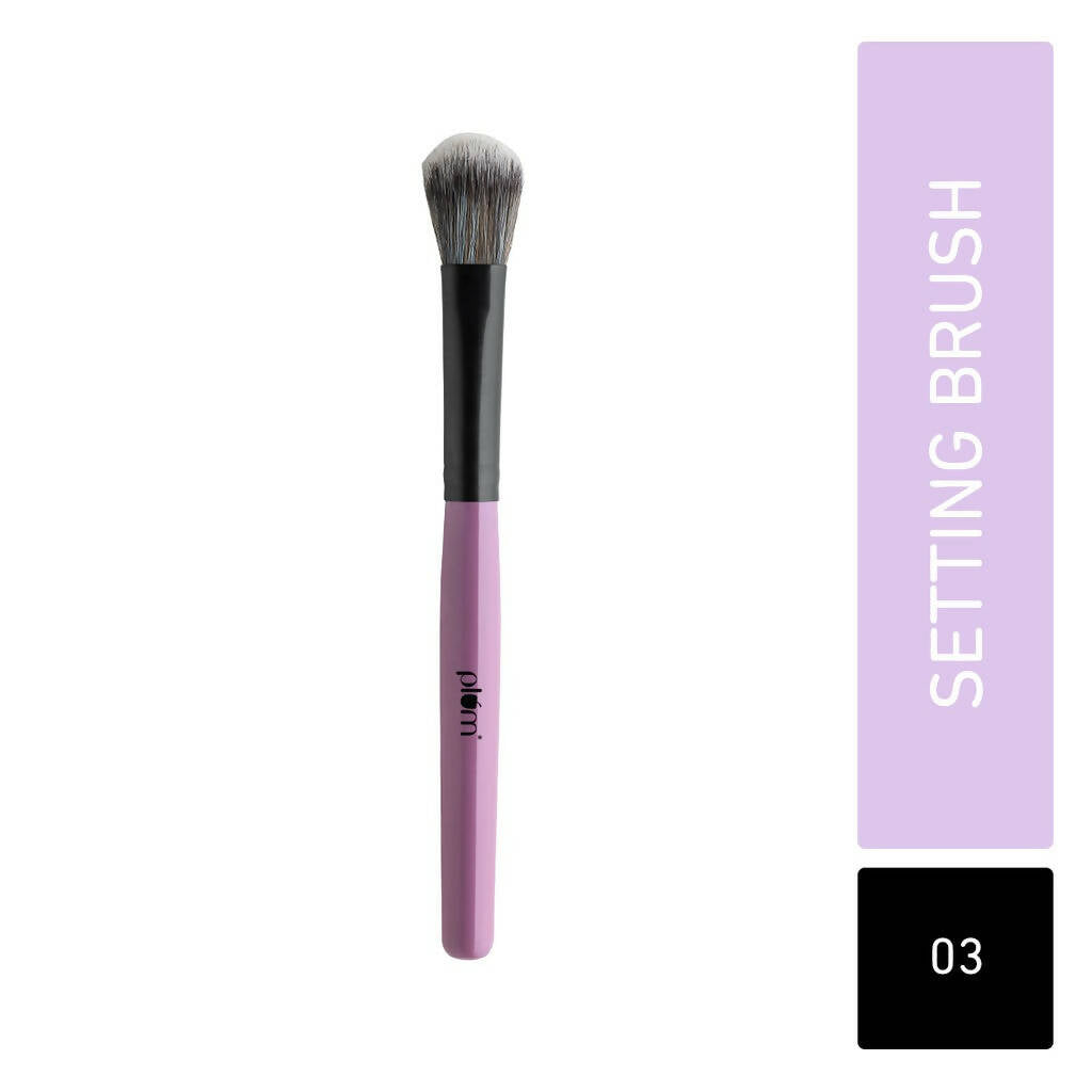 Plum Soft Blend Setting Brush Easy Pick-up 03 - Distacart