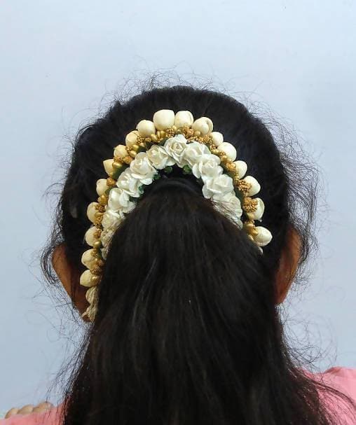 White Gold Mogra Gajra