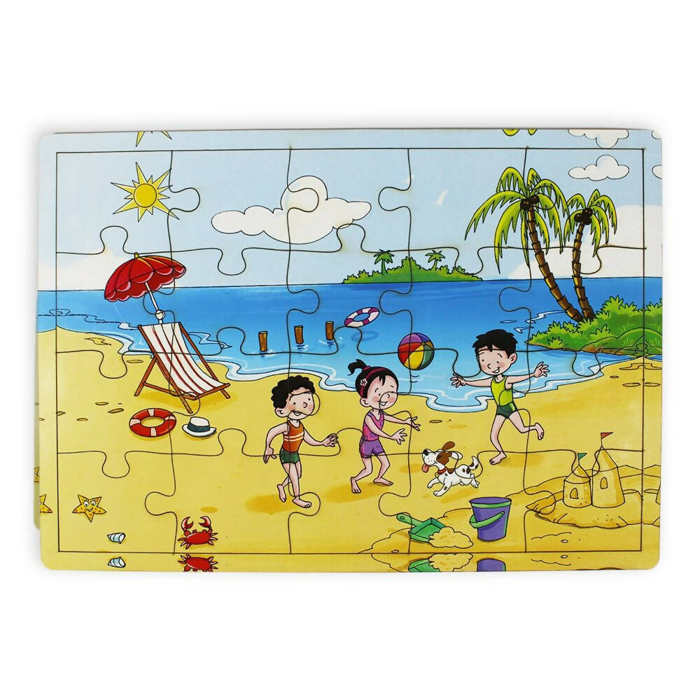 Matoyi Jigsaw Puzzles For Kids: Beach And Marine - Distacart