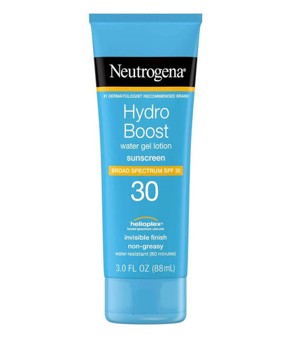 Neutrogena Hydro Boost Water Gel Sunscreen Lotion with Broad Spectrum SPF 30 - Distacart