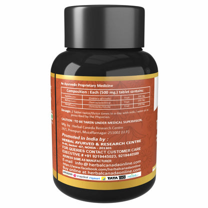 Herbal Canada Triphala Extract Tablets - Distacart