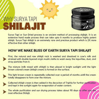 Thumbnail for Bliss of Earth Surya Tapi Pure Himalayan Sj Resin - Distacart
