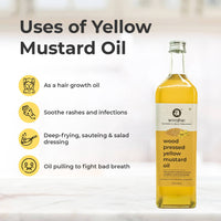 Thumbnail for Anveshan Wood Pressed Yellow Mustard Oil