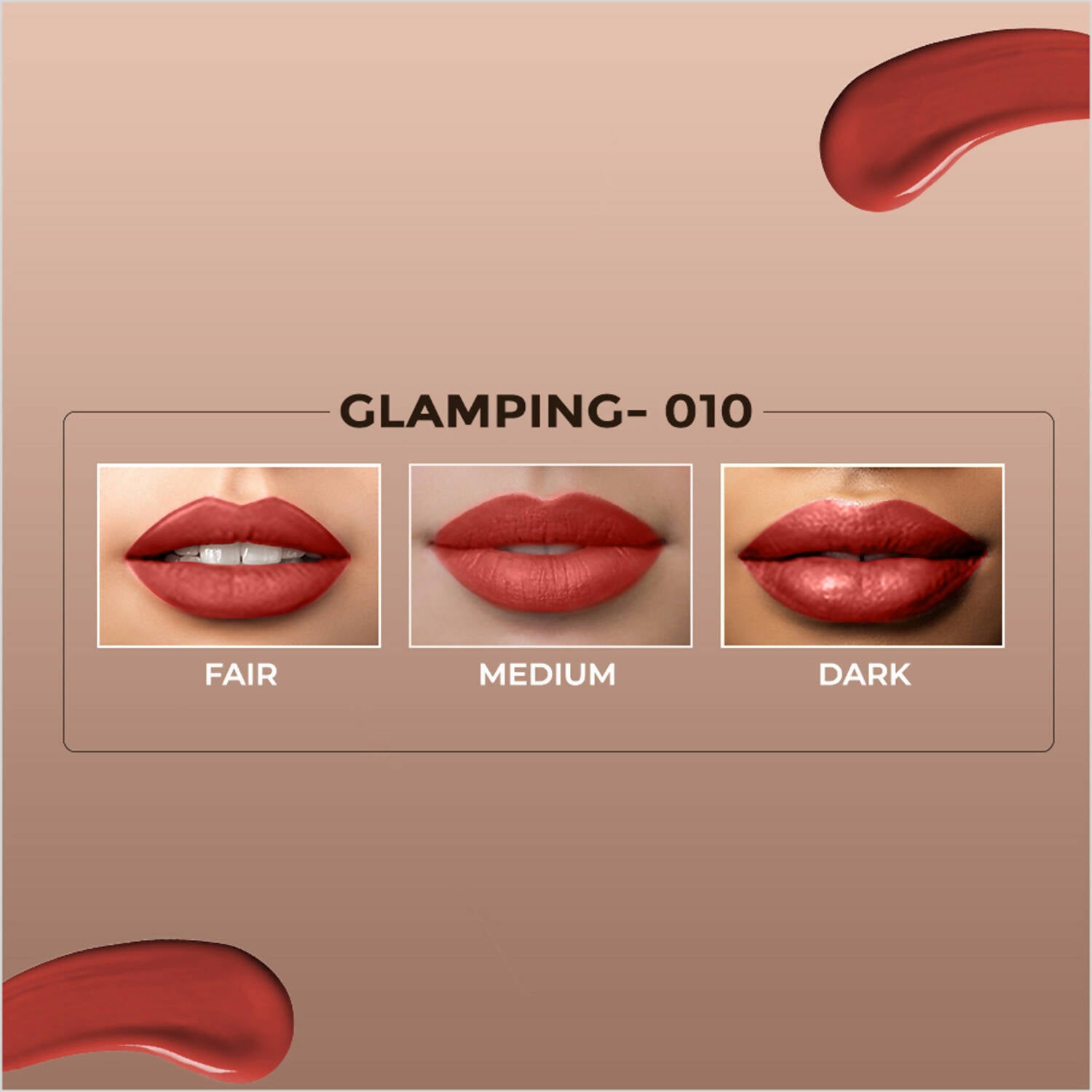 Colorbar Powerkiss Vegan Matte Lipcolor- Glamping - Distacart