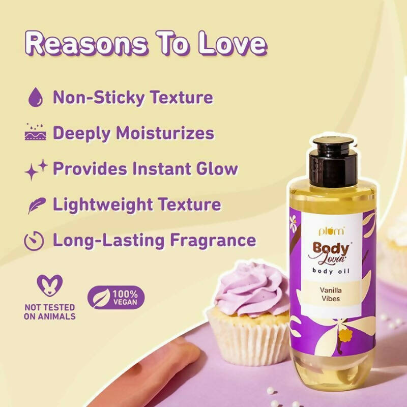 Plum BodyLovin' Vanilla Vibes Body Oil - Distacart