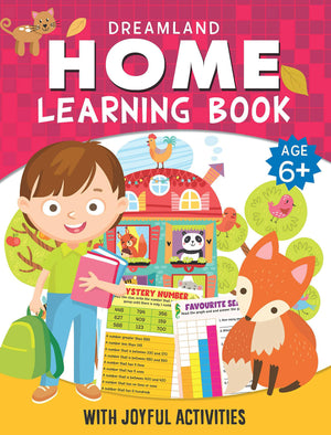 Dreamland Home Learning Book With Joyful Activities - 6+ : Children Interactive & Activity Book - Distacart