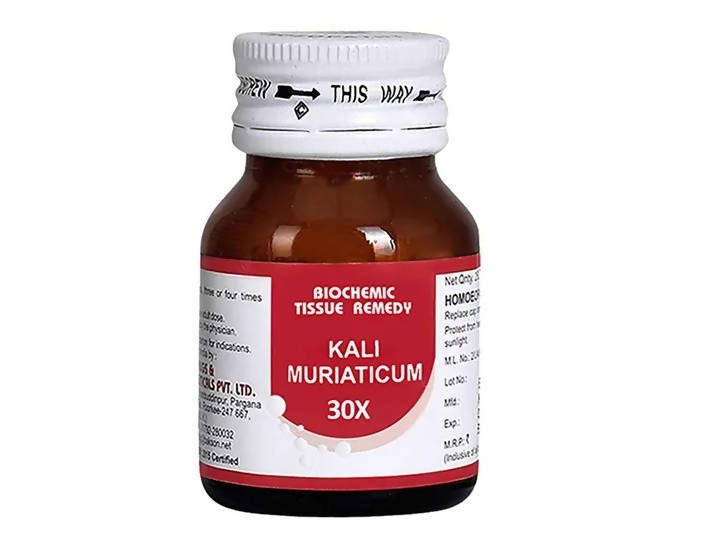 Bakson's Homeopathy Kali Muriaticum Biochemic Tablets