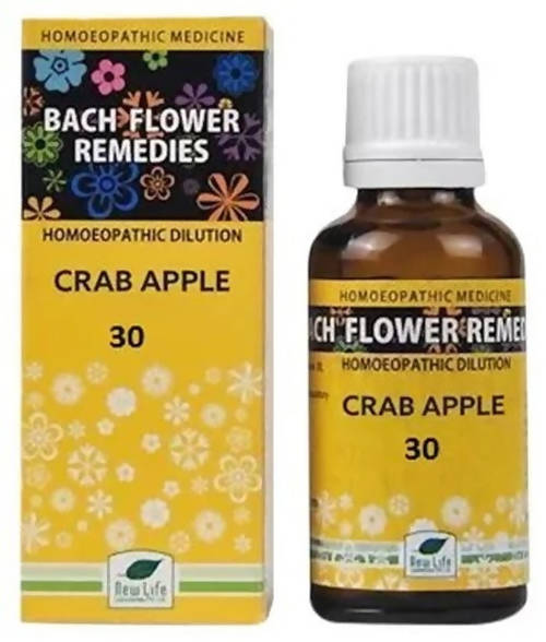 New Life Homeopathy Bach Flower Remedies Crab Apple Dilution
