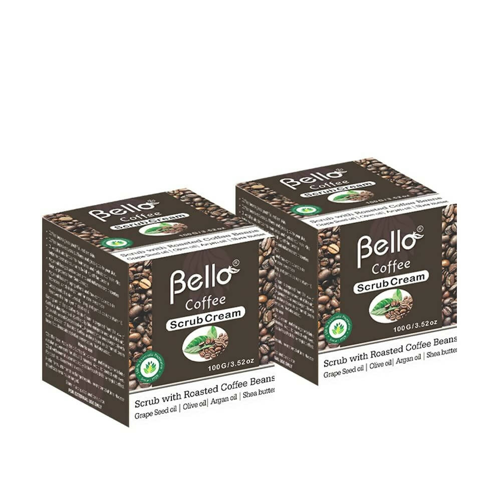 Bello Herbals Coffee Scrub Cream - Distacart