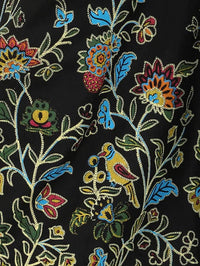 Thumbnail for Mominos Fashion Black Floral Design Palazzo